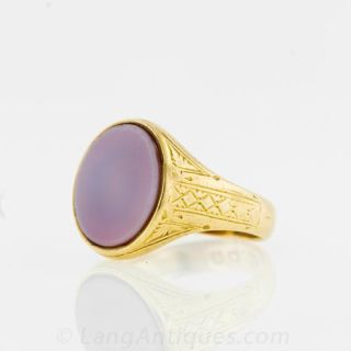 Sardonyx Signet Ring