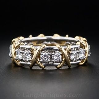 Schlumberger -Tiffany and Co.'Sixteen-Stone' Diamond Band