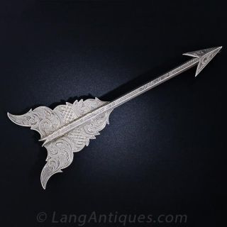 Scottish Arrow Brooch