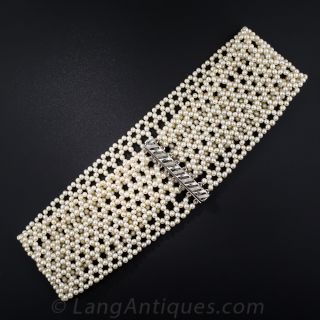 Seed Pearl Choker - 7