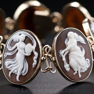 Seven Muses Cameo Bracelet