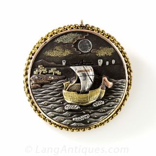 Shakudo Pendant
