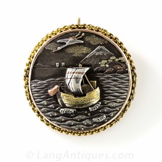 Shakudo Pendant