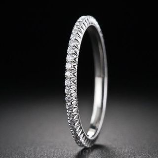 Slim Diamond Eternity Band - 2