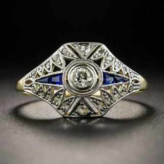 Small Art Deco Diamond Ring - 1