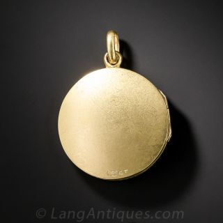 Small Art Nouveau Locket