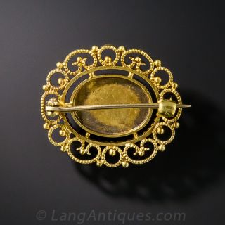 Small Moonstone Pin