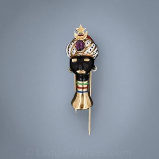 Blackamoor Brooch