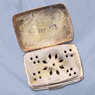 Small Sterling Silver Vinaigrette