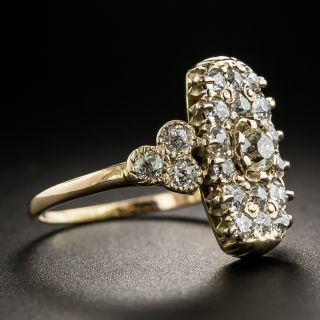 Small Victorian Diamond Dinner Ring
