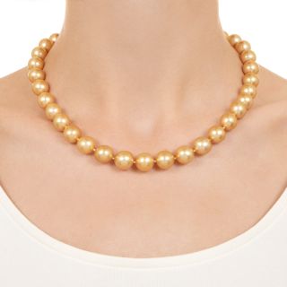 South Sea Golden Pearl Necklace