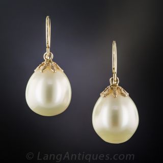 South Sea Pearl  Earrings