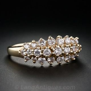 Sparkling Diamond Band Ring