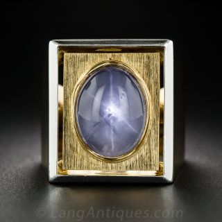 Star Sapphire Ring by Tony Cavelti - 1