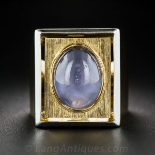 Star Sapphire Ring by Tony Cavelti
