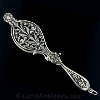 Sterling Silver Art Nouveau Lorgnette