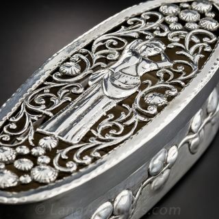 Sterling Silver Multi-Ring Box - London 1908