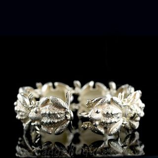Sterling Silver Tiffany and Company Frog Bracelet