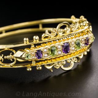 Suffragette Bangle Bracelet