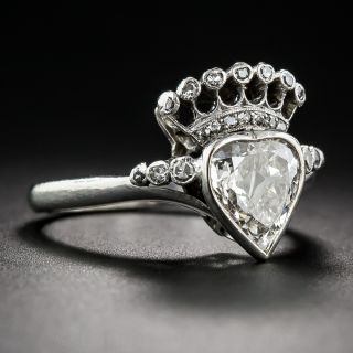 Swedish Heart Shape Diamond Ring