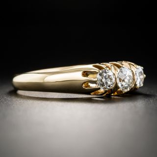Swedish Vintage Three-Stone Diamond Ring 