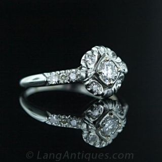 Sweet .26 Carat Diamond Solitaire