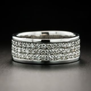 Three-Row Diamond Band - 2