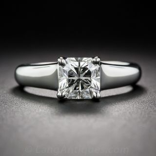 Tiffany & Co. 1.25 Carat Estate Lucida Platinum Solitaire
