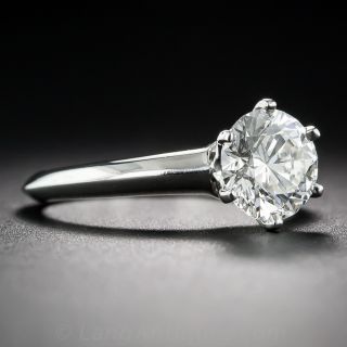 Tiffany and Co. 1.65 Carat Diamond Solitaire - GIA I/VVS1