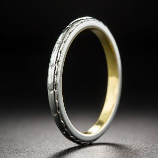 Tiffany and Co. Art Deco Wedding Band