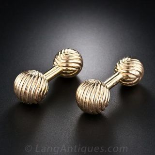 Tiffany & Co, Barbell Cufflinks