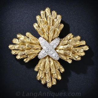 Tiffany and Co. Diamond Brooch