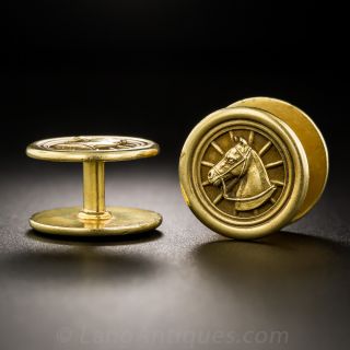 Tiffany and Co. Equine Cufflinks