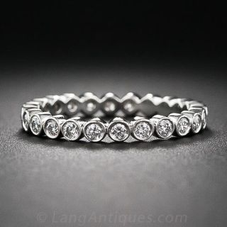Tiffany & Co. 'Jazz' Bezel-Set Diamond Eternity Band