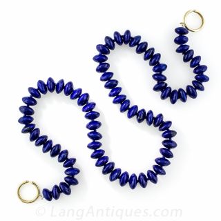 Tiffany & Co./Paloma Picasso Lapis Lazuli Necklace - 2