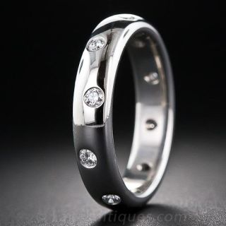 Tiffany & Co. Etoile Platinum and Diamond Wedding Band