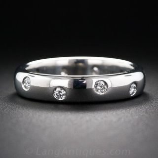 Tiffany & Co. Etoile Platinum and Diamond Wedding Band