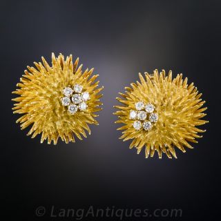 Tiffany and Co. Sea Urchin Earrings