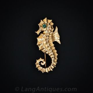 Tiffany & Co. Seahorse Pin