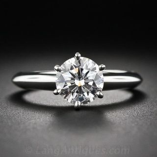 Tiffany & Co. 1.26 Carat Diamond  Solitaire