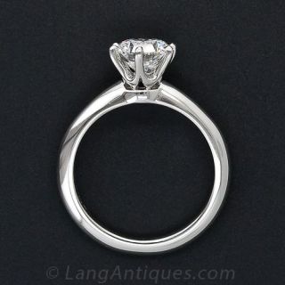 Tiffany & Co. 1.26 Carat Diamond  Solitaire