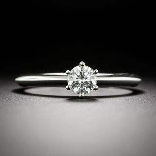 Tiffany & Co .26 Carat Diamond Solitaire Ring - 3