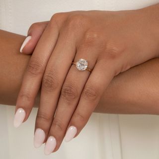 Tiffany & Co. 3.01 Carat Diamond 18K Solitaire Ring - GIA D VS2