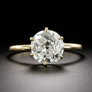 Tiffany & Co. 3.01 Carat Diamond 18K Solitaire Ring - GIA D VS2 - 2
