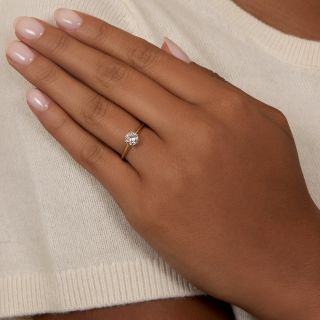 Tiffany & Co. .75 Carat Diamond Solitaire Engagement Ring