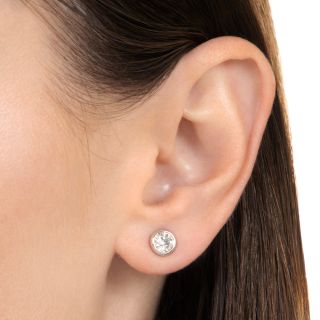 Tiffany & Co. .85 Carat 'Diamonds By The Yard' Earrings 
