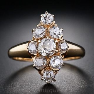 Tiffany & Co. Antique  Diamond Navette Ring