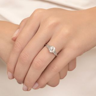 Tiffany & Co. Art Deco 1.62 Carat Diamond Engagement Ring - GIA F VS2