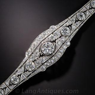 Tiffany & Co. Art Deco Diamond Bracelet