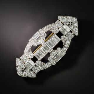 Tiffany & Co. Art Deco Diamond Brooch - 2